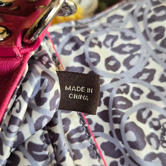 Coach Poppy Pink Liquid Gloss Purse - Picture 14 of 14